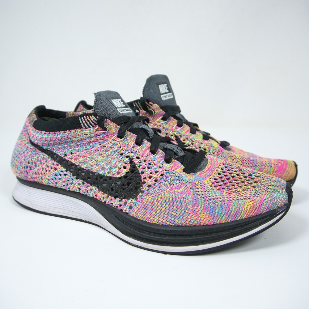Nike Flyknit Racer Multi-Color 2013 Running Shoes Mens 6.5 526628 004